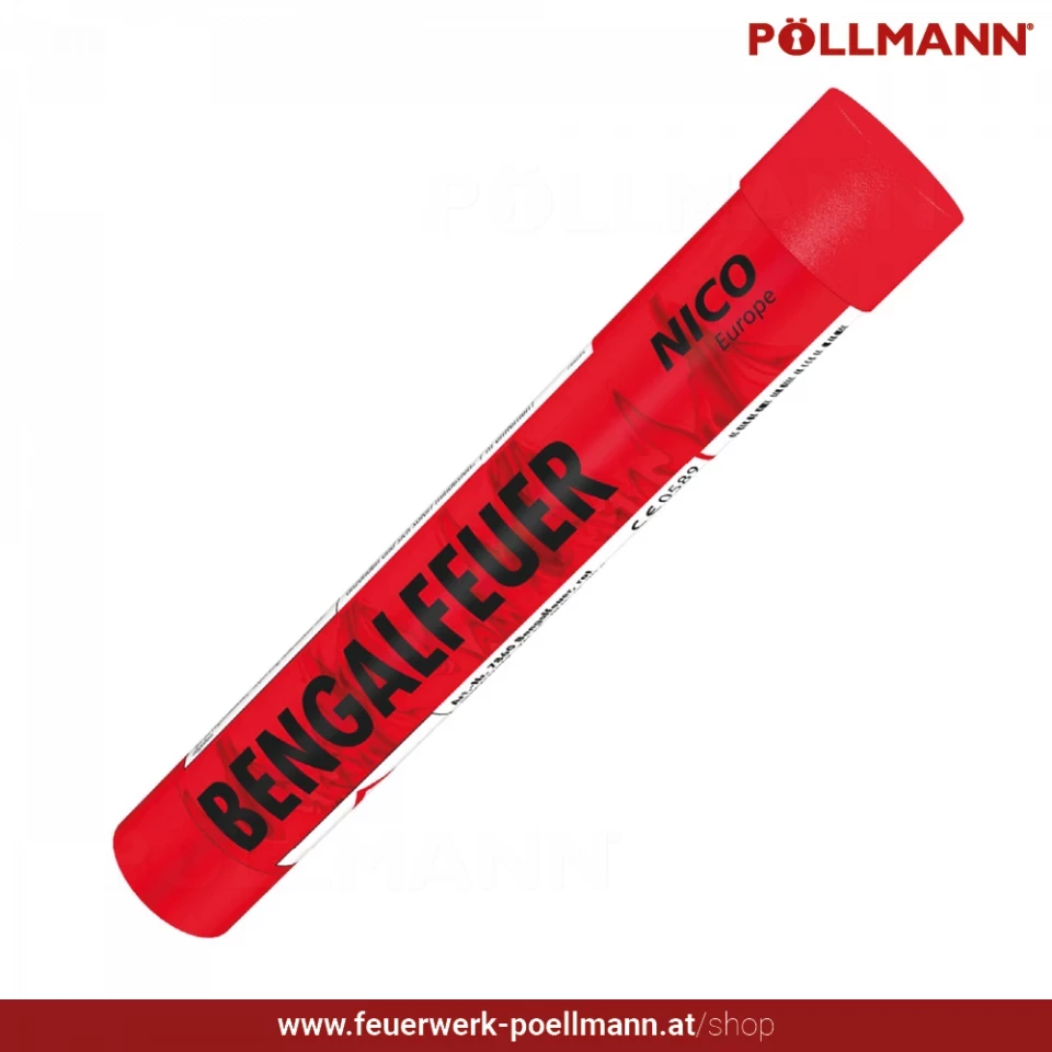 Bengalfeuer F1 rot