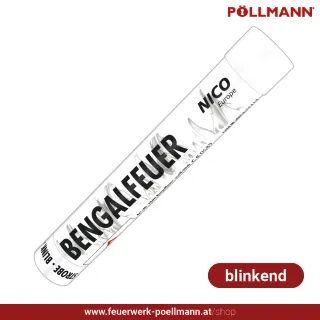 Bengalfeuer F1 weiß-blink