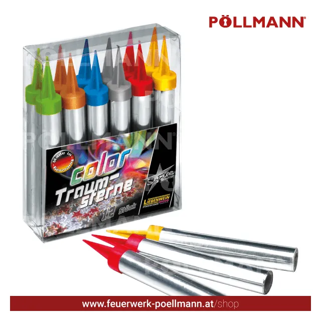 Traumsterne färbig (30 sek.)